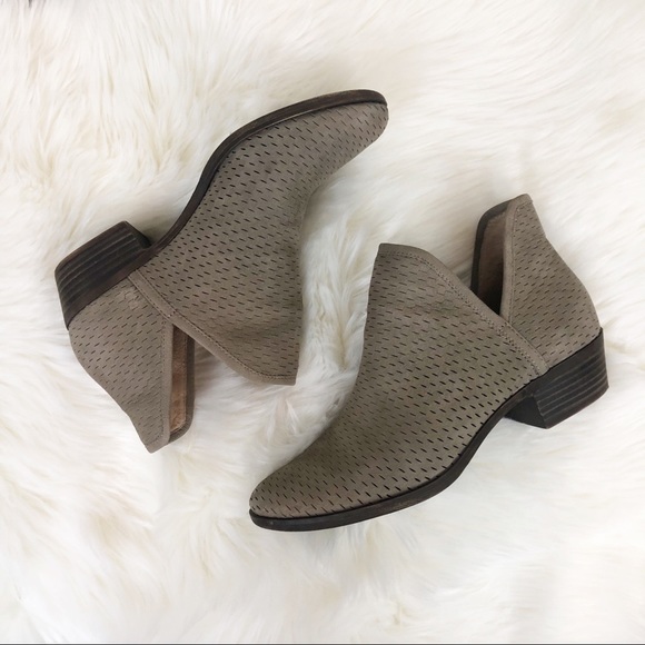 baley perforated chop out booties